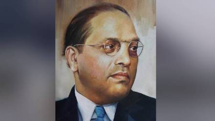 Who celebrated the first birth anniversary of Dr Babasaheb Ambedkar