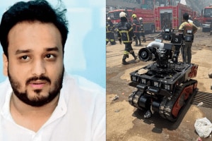MLA Zeeshan Siddiqui has alleged that due to the carelessness of the fire department, the fire at Link Square Mall in Bandra got worse