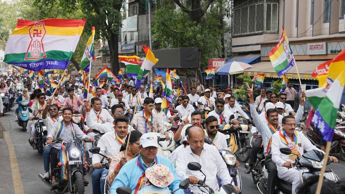 bhagwan mahavir rally