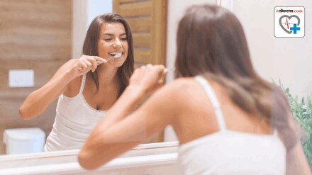 How much toothpaste should used for brushing teeth