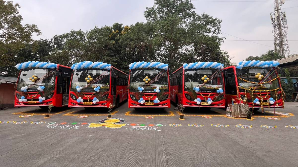 minister Pratap Sarnaik on bus port projects at palghar