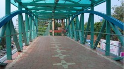 माहीम पादचारी पुलाचे काम एप्रिलअखेर पूर्ण करण्याचे लक्ष्य
