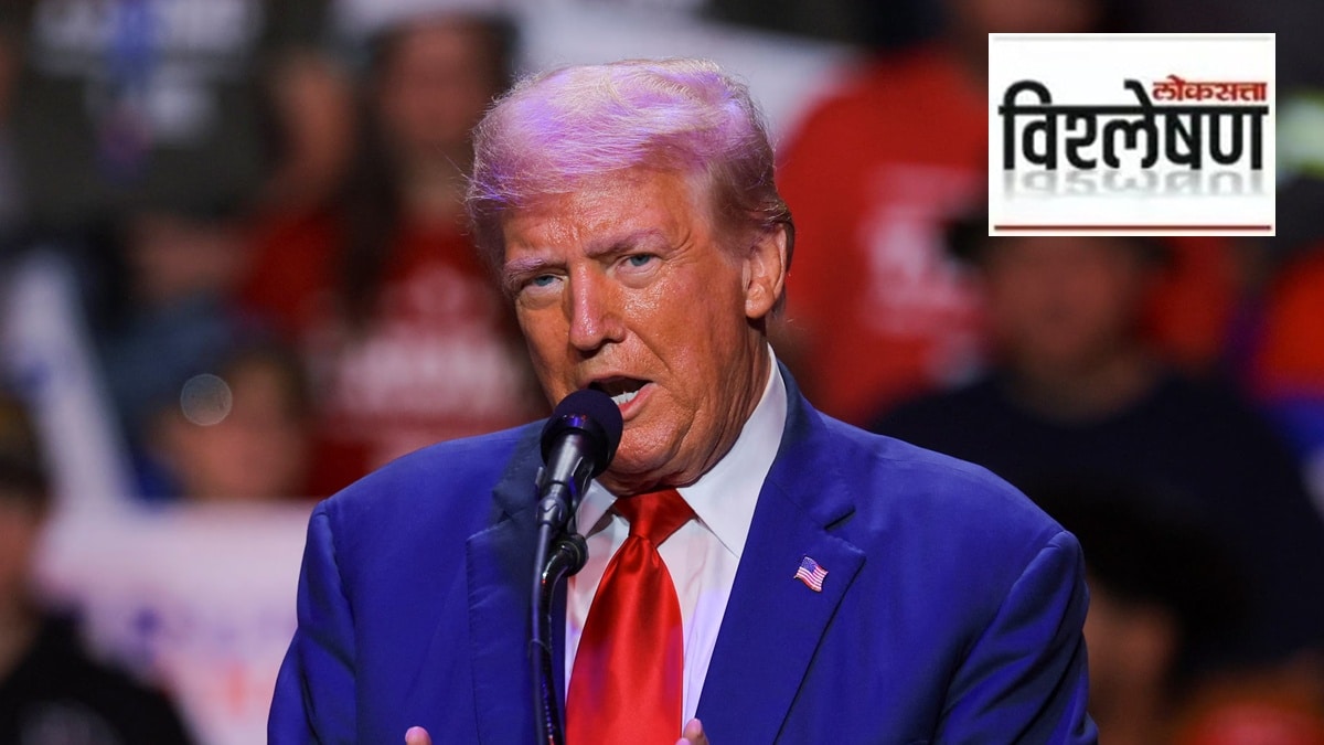 donald trump 100 days loksatta news