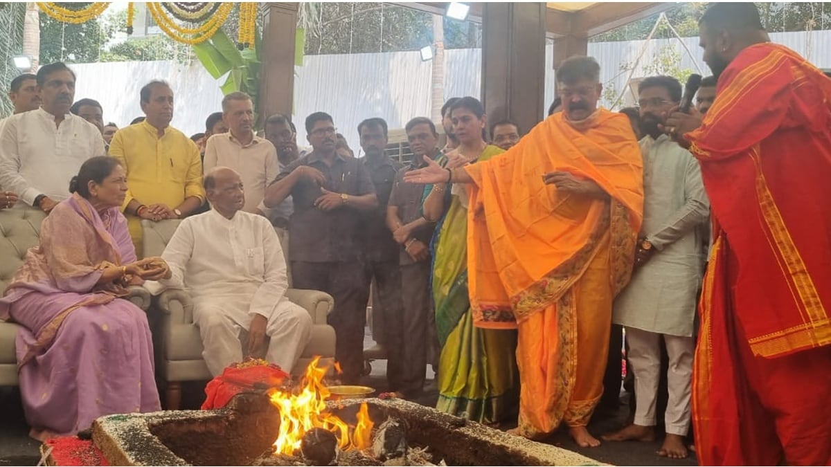 sharad pawar worshipping since childhood