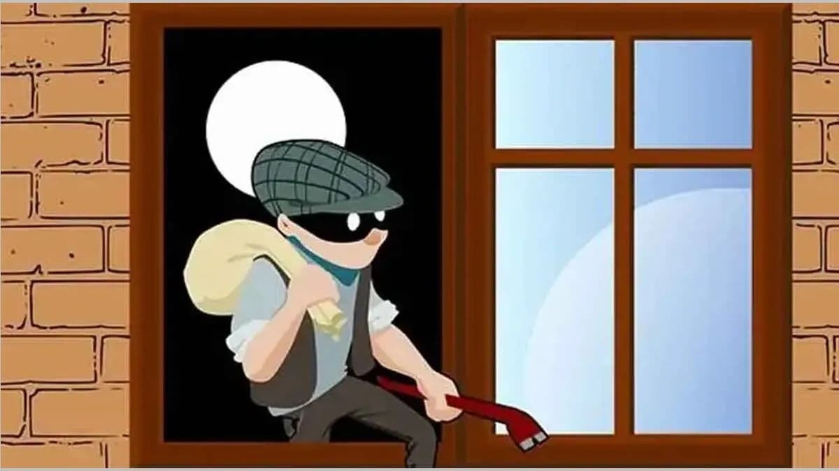 burglar arrested