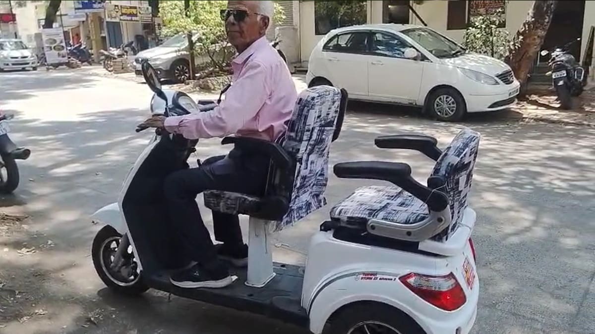 senior citizen bike loksatta news