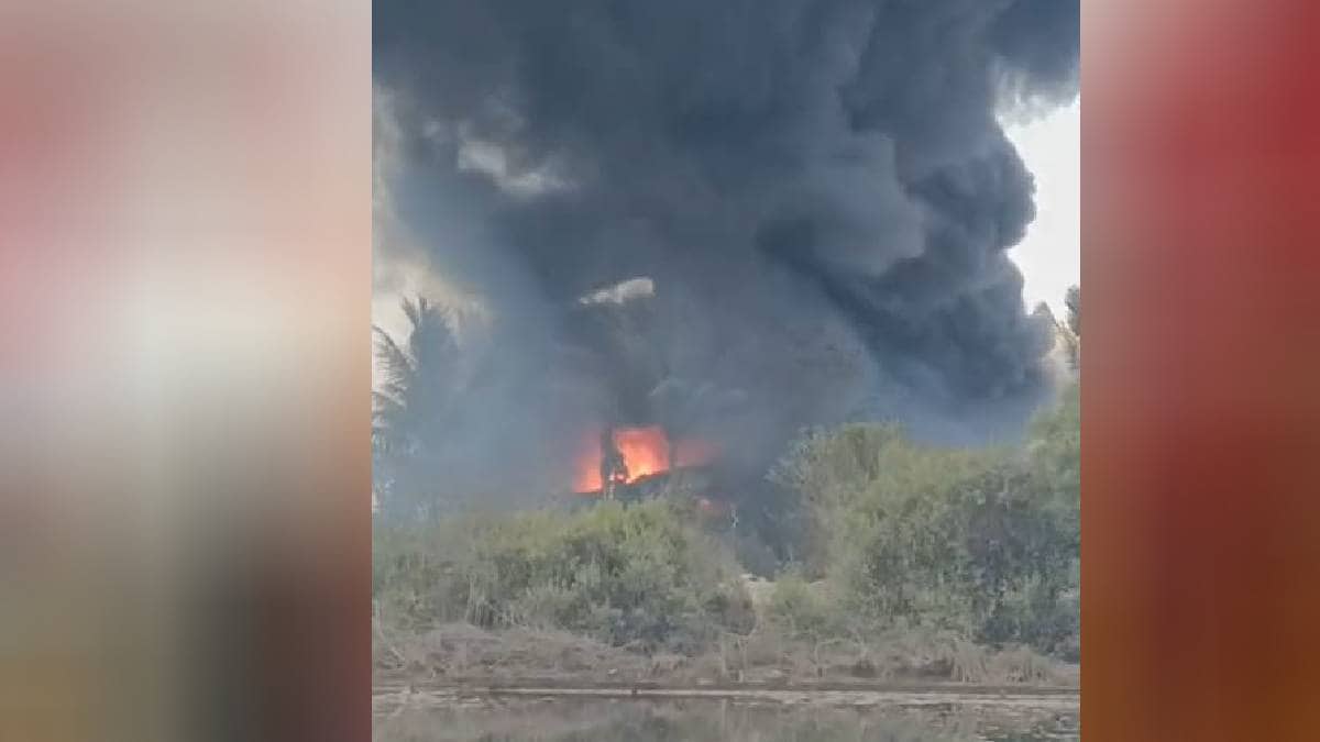 Massive fire breaks out at plastic factory in Bhayander