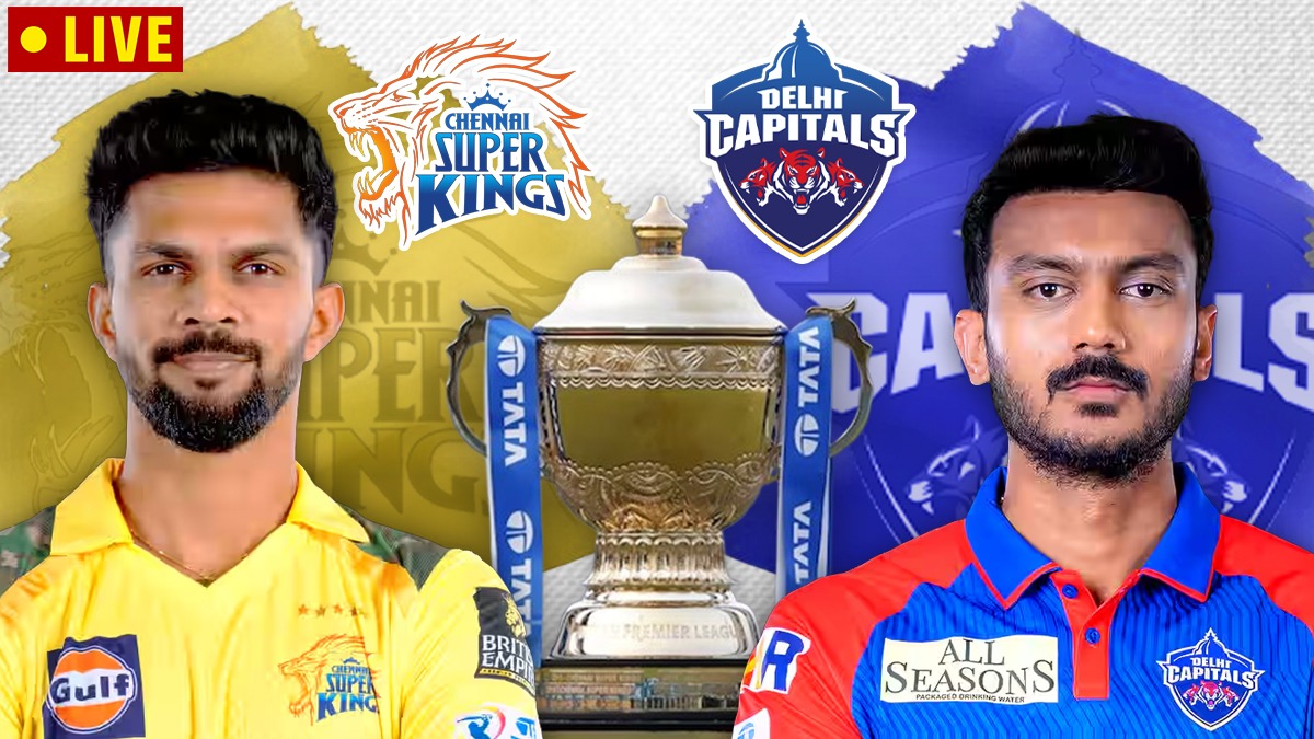 Chennai Super Kings vs Delhi Capitals Live Match Score Updates in Marathi