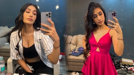 dhanashree verma announced her debut film with dil raju and she shared shoot wrap up photos