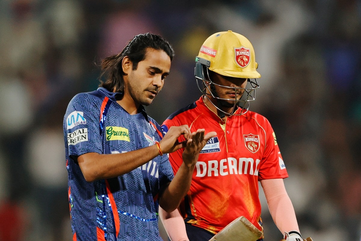digvesh rathi celebration of priyansh arya wicket