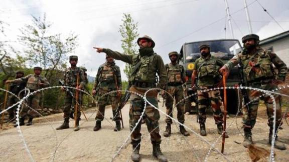 firing at loc by pakistan india retaliates