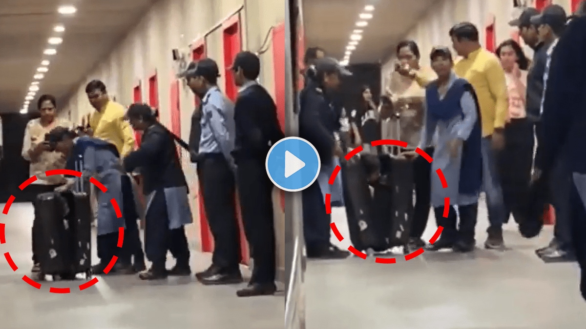Boyfriend hid girlfriend in suitcase to sneak into Boys Hostel Gets Caught Video Viral on social media