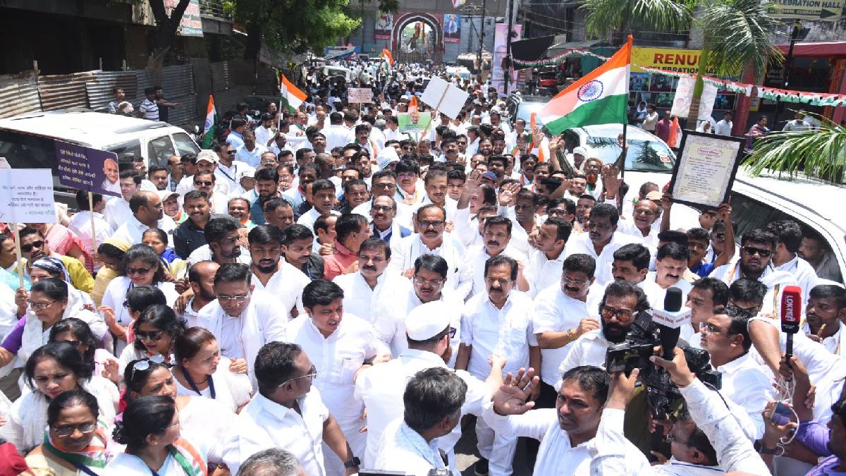 Loksatta Lokjagar Maharashtra congress state president Harshwardhan Sapkal criticizing bjp rss