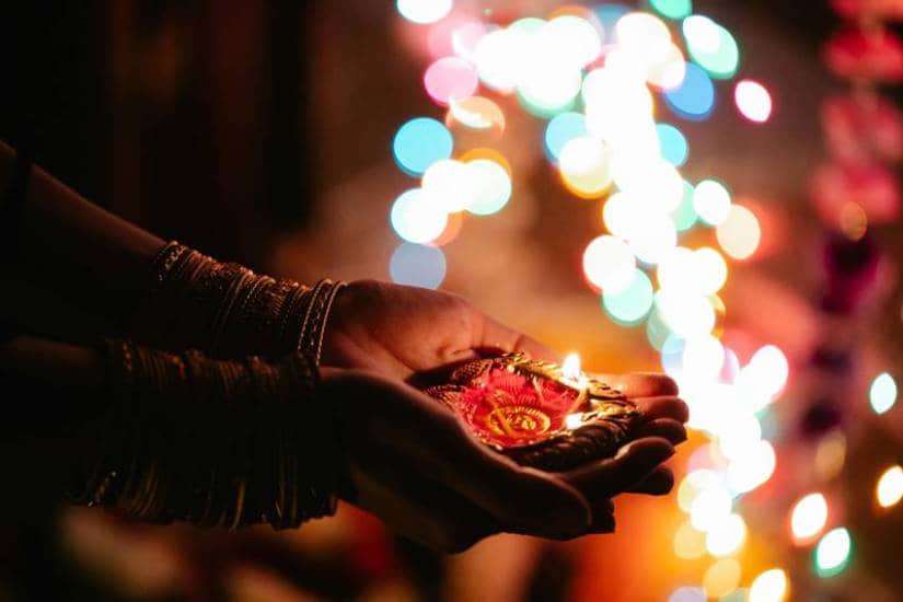 lighting diya belief