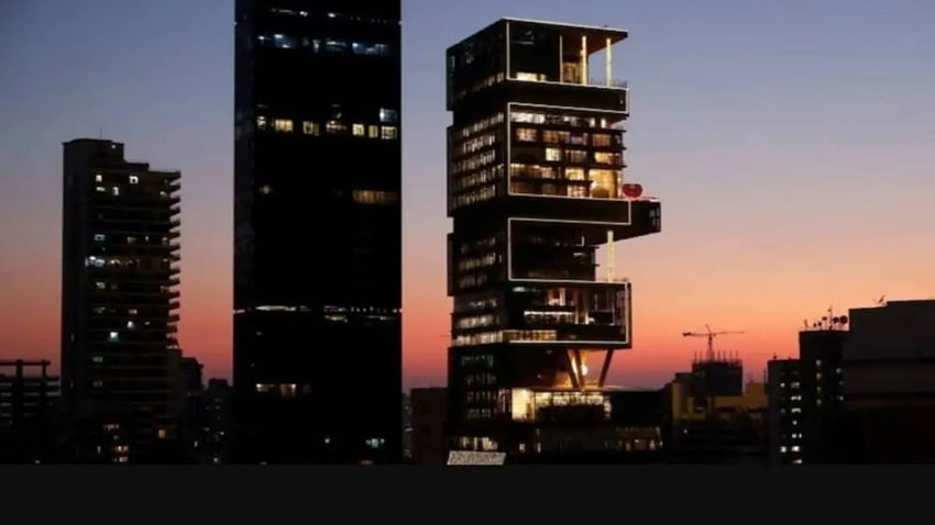 Ambani house features