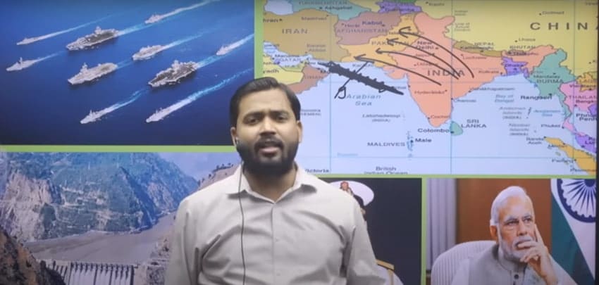 Indian government imposes a naval blockade on Pakistan