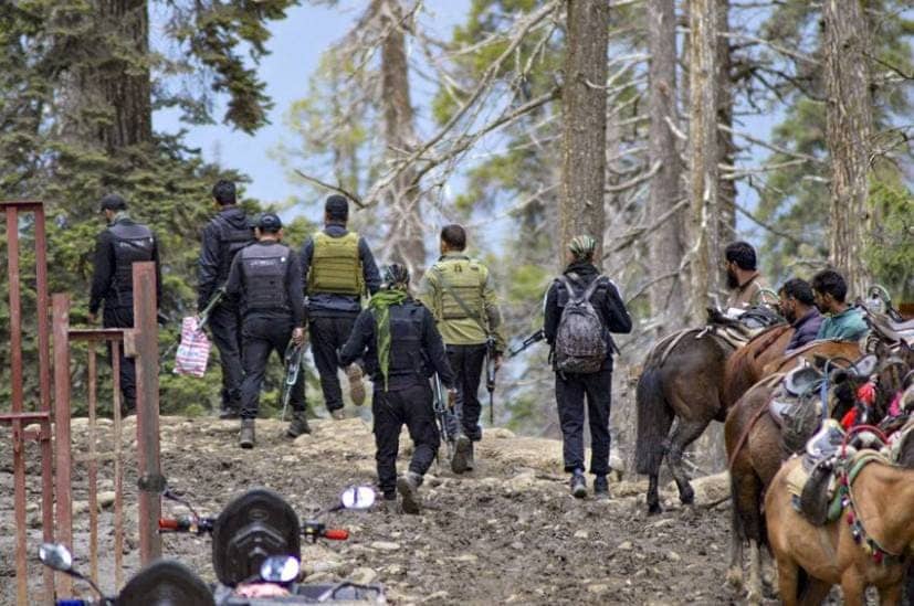 Pahalgam terrorists real pictures