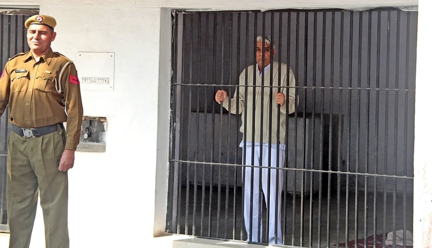 Sant Rampal kept inside Sector 5 Police Station