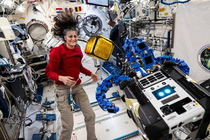 Who Did Sunita Williams Meet First