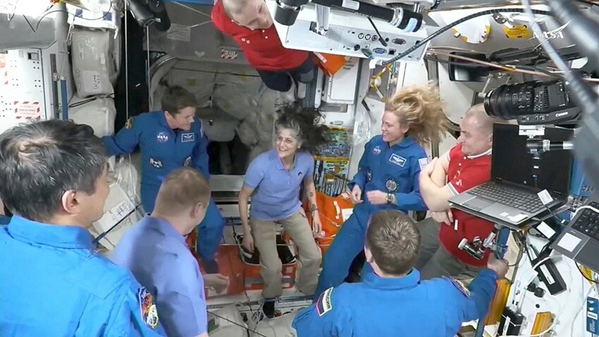 blood flow in space