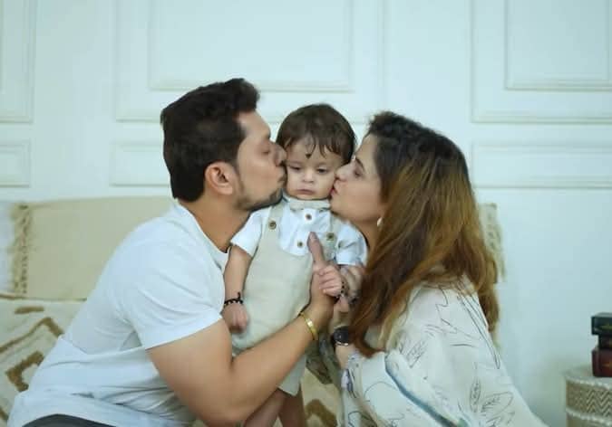 marathi singer kartiki gaikwad shares baby boy photos