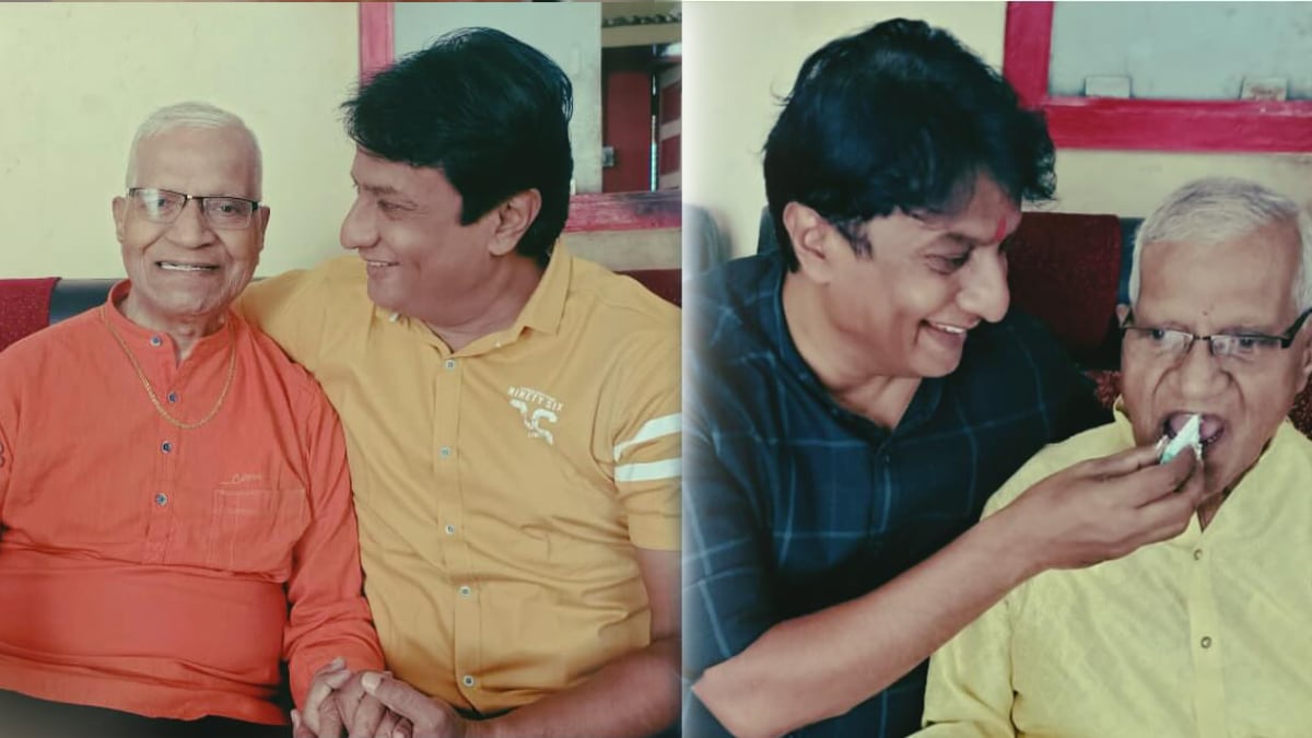 kiran mane shares emotional post on social media about her father death