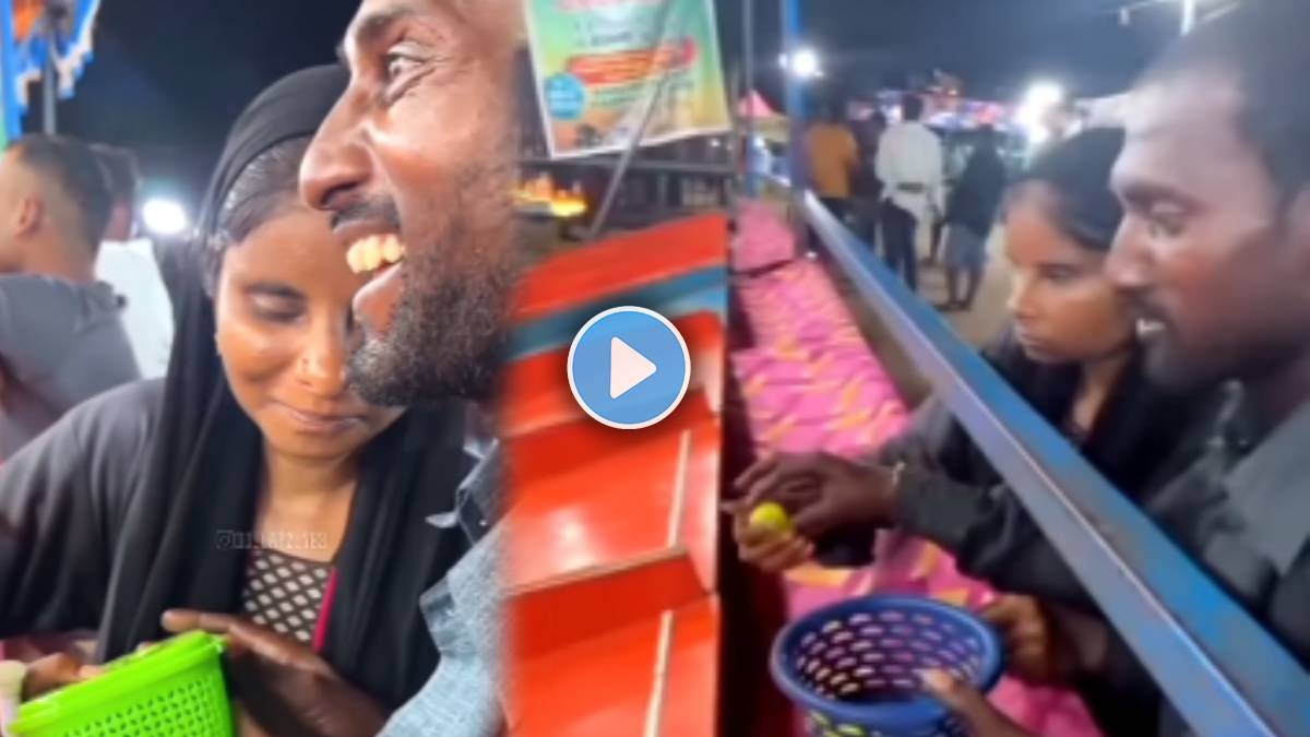 video shows man help to win his blind partner