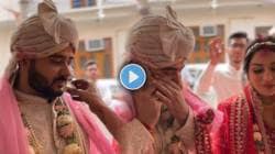 लग्न तर होत राहील पण… गृहप्रवेश करताना नवऱ्याने काय केलं पाहा; VIDEO पाहून पोट धरून हसाल