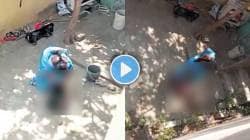 अशी आई नसलेली बरी! पोटच्या पोराला लाथेने तुडवलं अन्… थरकाप उडवणारा VIDEO VIRAL