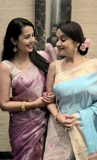 shivani rangole calls mother in law mrinal Kulkarni by this name
