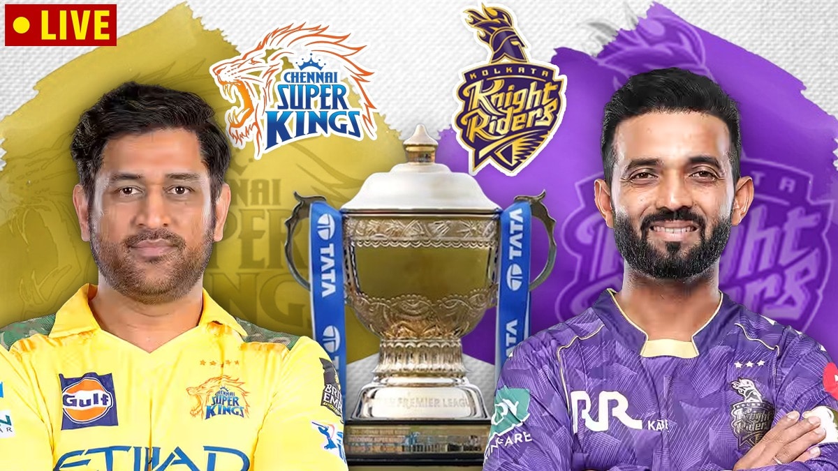 Chennai Super Kings vs Kolkata Knight Riders Live Match Score Updates in Marathi