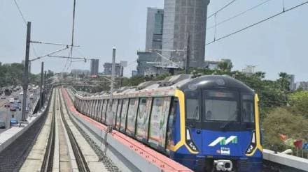 On Metro 2B route trains to be tested from Wednesday, Diamond Garden Mandalay MMRDA