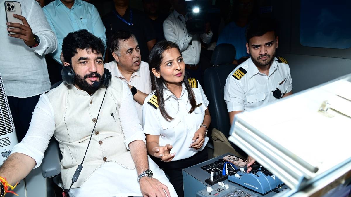 Indigenously made simulator for aircraft developed pune news