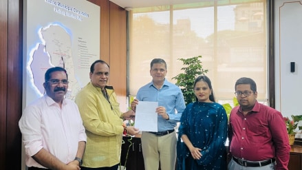 Former BJP corporators Suneesh Joshi and Mrinal Pendse submitted a letter to Municipal requesting to provide playgrounds for local children to play