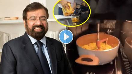ai machine cooking poha video