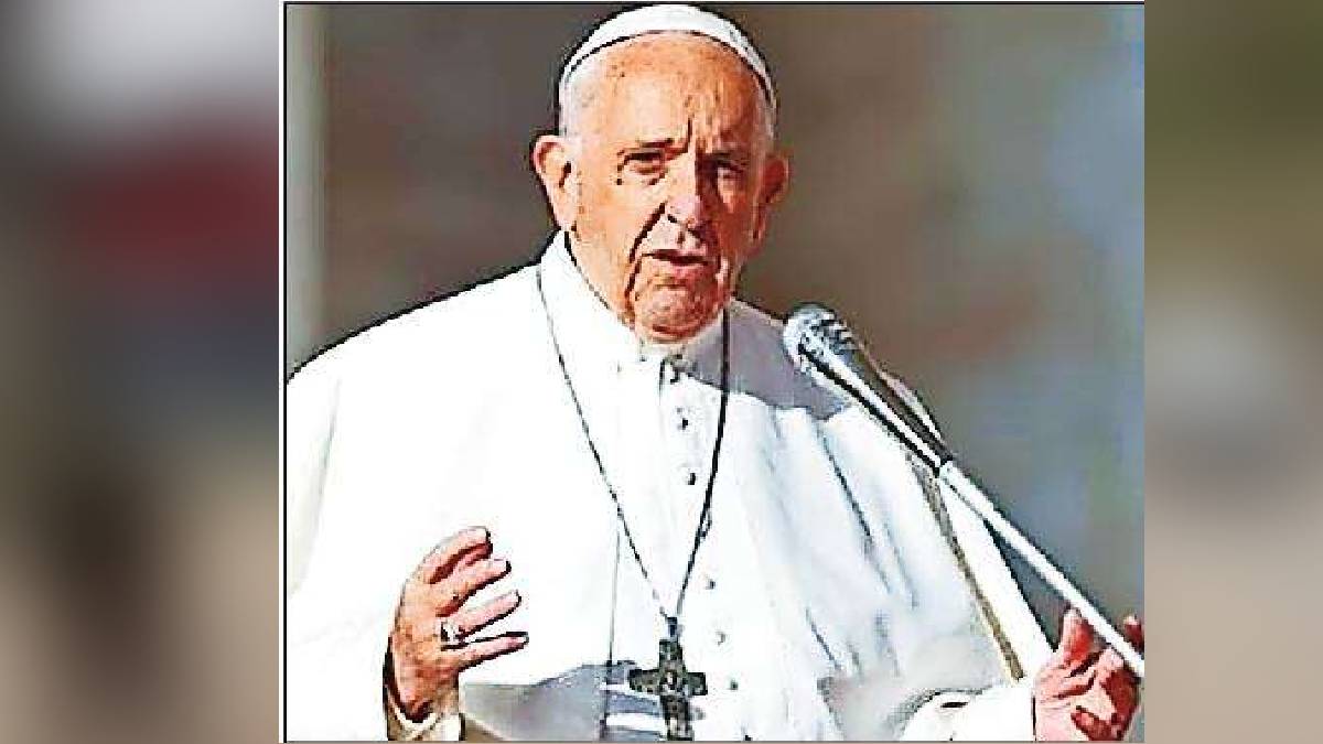 Loksatta anvyarth Pope Francis the leader of the Catholic Church has passed away