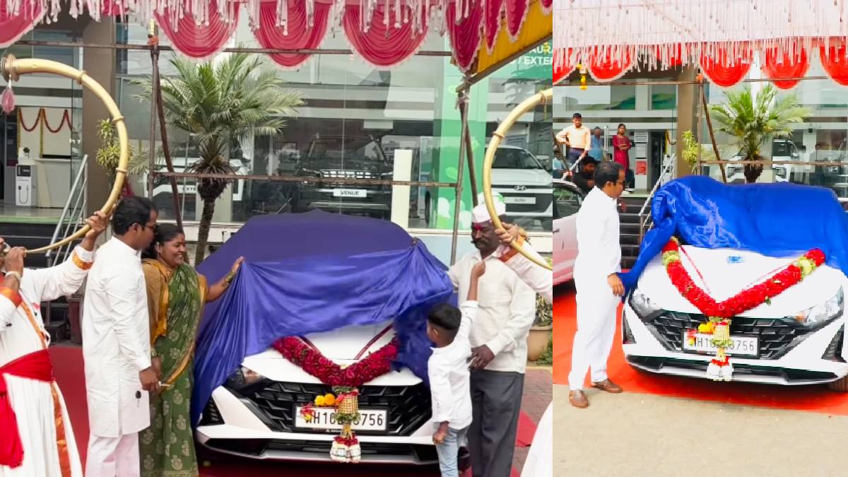 lagira zhala jee fame marathi actor rahul magdum buys new car