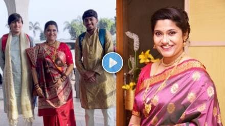 actress renuka shahane spotted with two sons whats their name