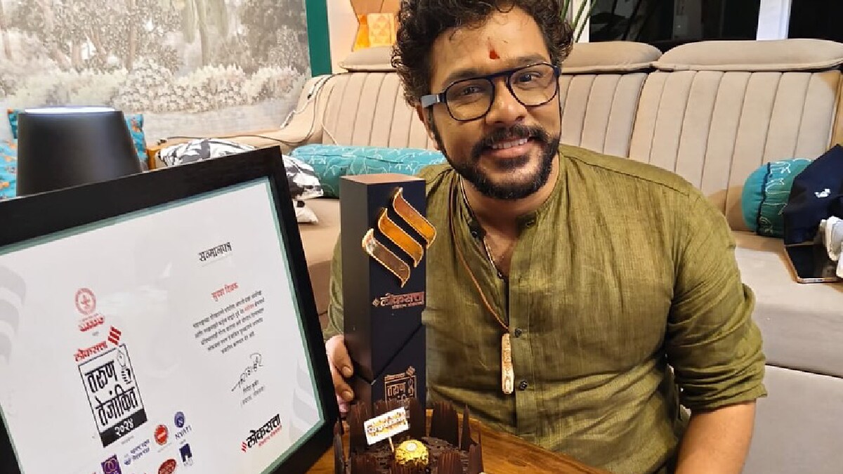 suyash tilak shared a special post on about receiving the loksatta tarun tejankit 2024 award