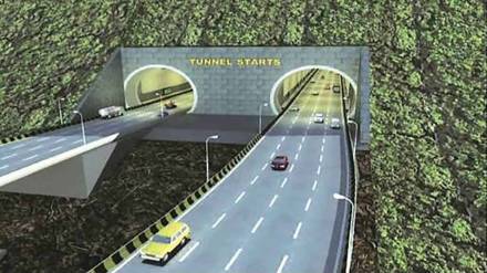 Thane Borivali tunnel project updates news in marathi