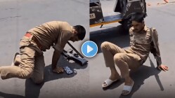“दारुचा नाद लय बेक्कार”, ड्यूटीवर असताना अक्षरश: रस्त्यावर लोळला अन्…, पोलिसाचा VIDEO व्हायरल