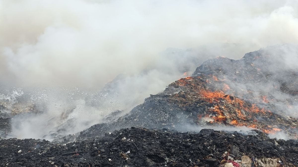 Uttan solid waste project suffers frequent fires trouble due to scorching heat