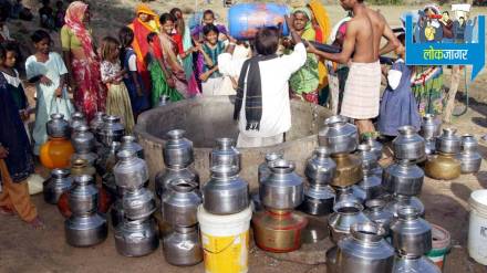 Vidarbha water shortage news in marathi