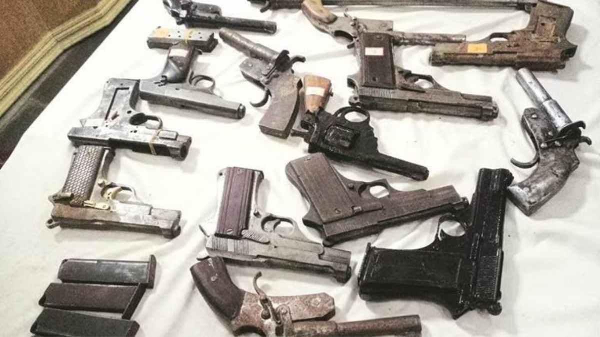 121 weapons seized in pimpri