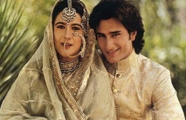 why saif ali khan was married to amrita singh