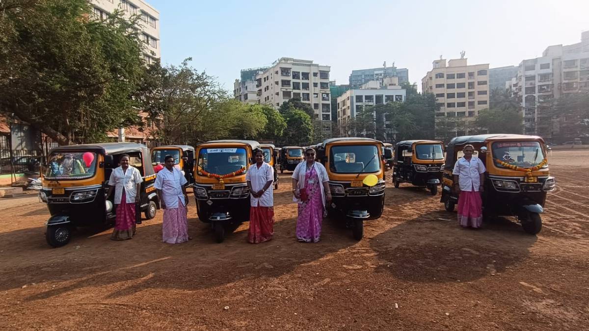 bmc empowering women through rickshaws distribution