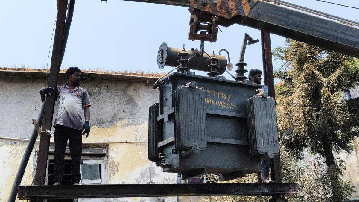 Power supply disrupted for 17 hours after a major fire broke out at a power substation in Vasais Manikpur