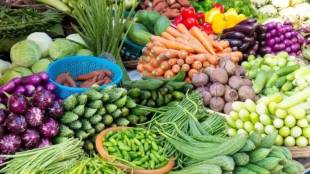The prices of fruit vegetables have increased due to summer in pune marcket