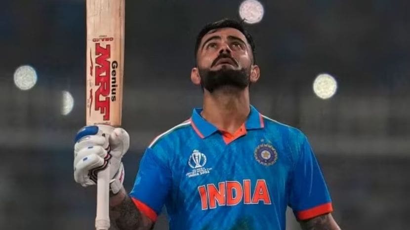 क्रिकेटपटूच्या रिपोर्ट कार्डसोबत एक खास कॅप्शनदेखील देण्यात आले आहे, ज्यामध्ये त्याच्या संघर्षाची कहाणी दाखवण्यात आली आहे.