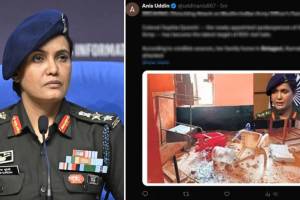 A fake X post alleges an RSS-led attack on Colonel Sofiya Qureshi in Karnataka